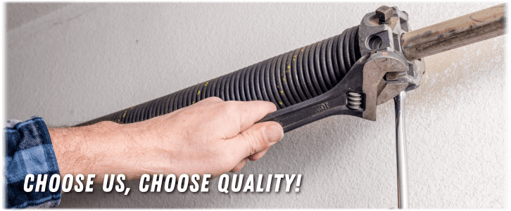 Broken Garage Door Spring Vacaville CA